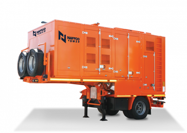 GENSET ON SEMITRAILERS 625 kVA, 50/60 Hz